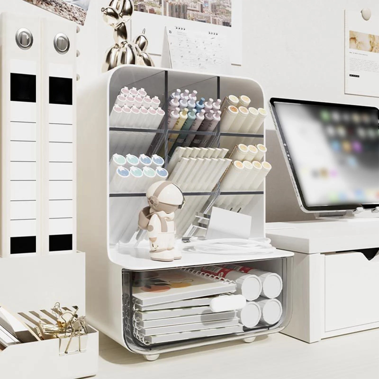 Large Stationary and desk storage box.