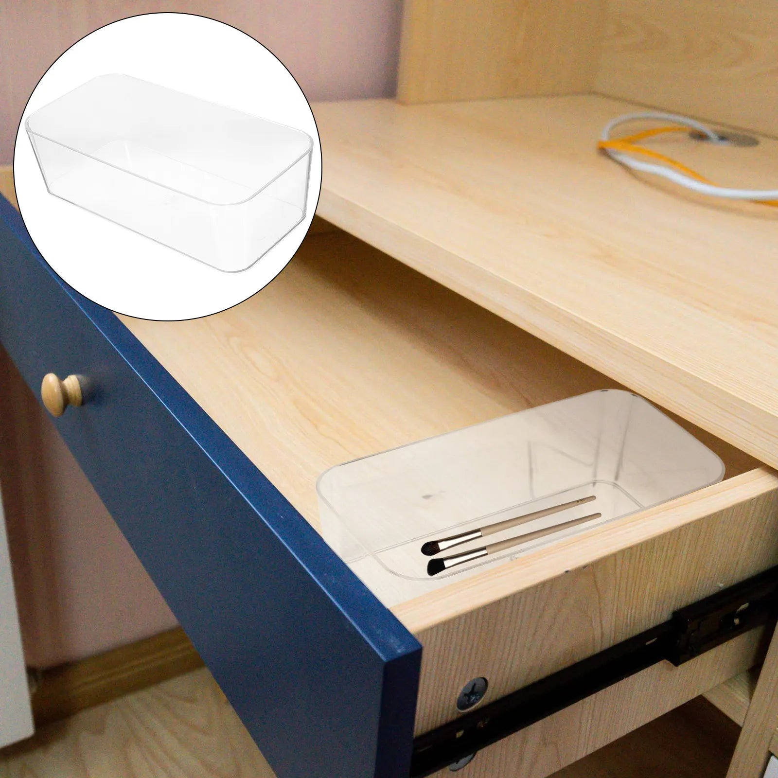 Clear Drawer Storage Organizers