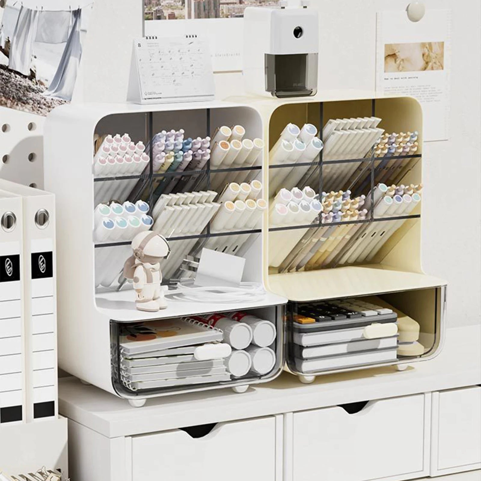 Large Stationary and desk storage box.