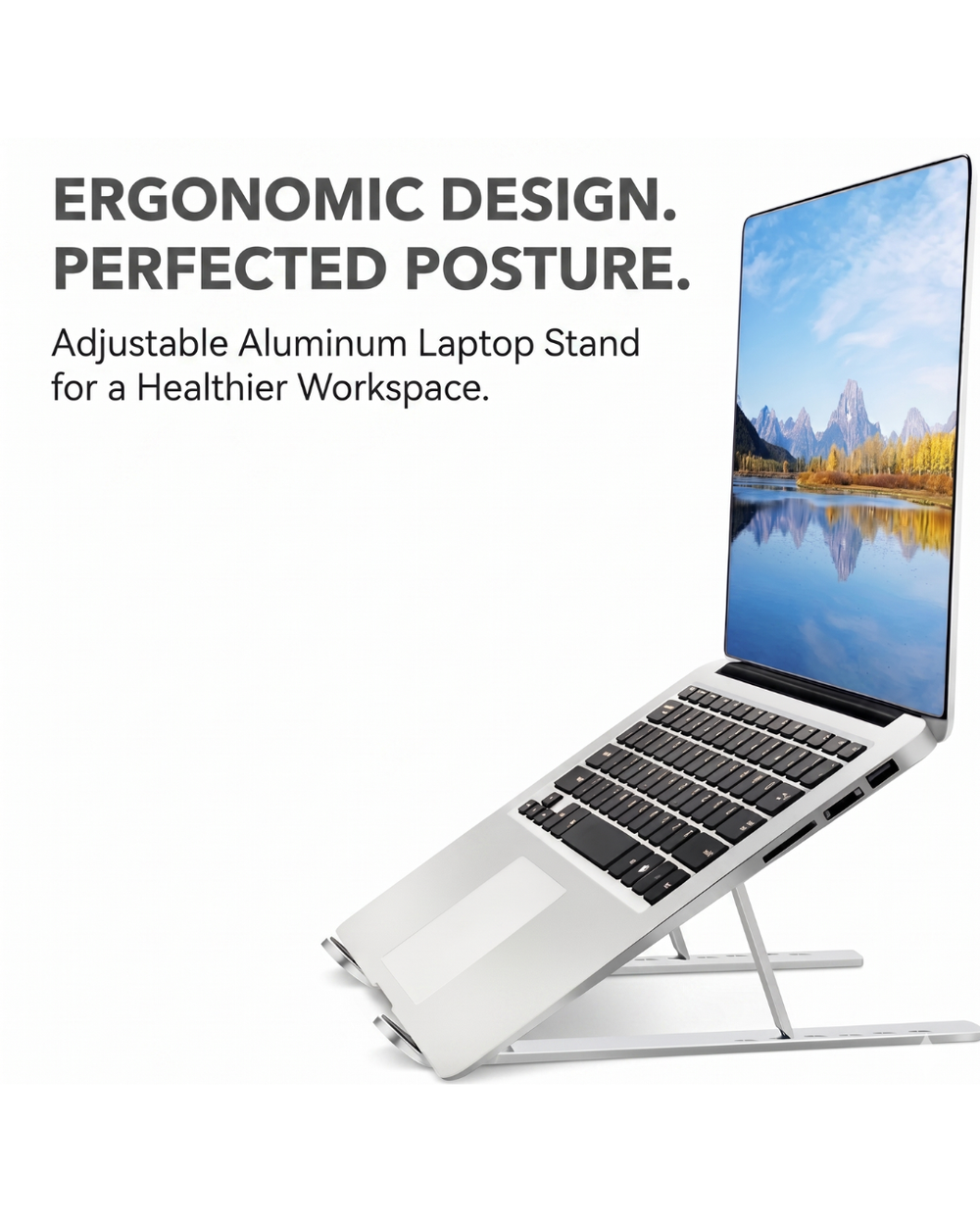 Adjustable Aluminum Laptop Stand